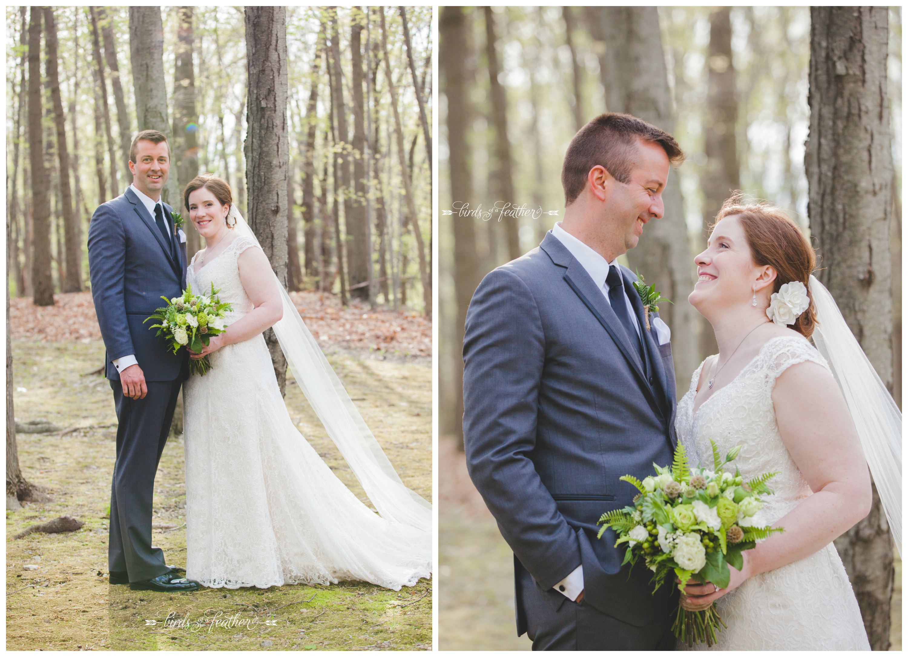 Laura & Jeff | Stroudsmoor Country Inn Wedding, Stroudsburg PA | Birds of a Feather Photography
