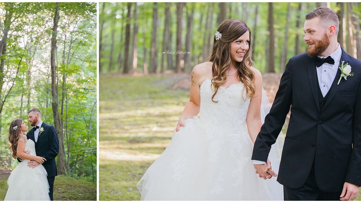Kimberly & Justin | Stroudsmoor Country Inn Wedding, Stroudsburg PA | Birds of a Feather Photography